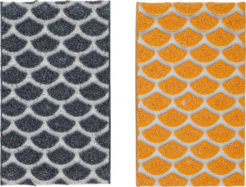 BGS DIY Csiszolószivacs-készlet | K 60, 80 | 2 darabos (BGS 80811)