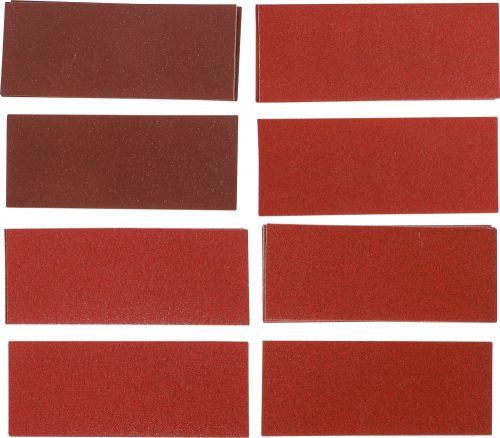 BGS DIY Csiszolópapír | excentercsiszolókhoz / kézi csiszológép | 93 x 230 mm | K 60 - 180 | 25 darabos (BGS 80813)