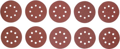 BGS DIY 25 részes csiszolópapír készlet excenteres csiszolóhoz (tépőzáras) (BGS 80817)