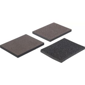   BGS DIY Csiszolószivacs-készlet | K 46, 80, 120 | 3 darabos (80821)