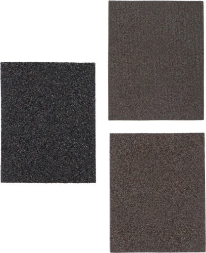 BGS DIY Csiszolószivacs-készlet | K 46, 80, 120 | 3 darabos (80821)