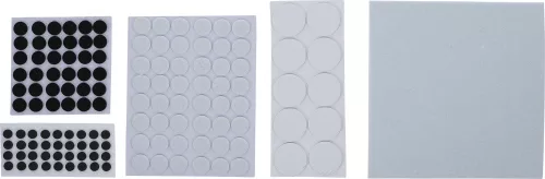 BGS DIY 131 részes filc alátét választék (BGS 80865)