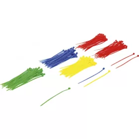   BGS DIY Kábel kötöző színes 200 részes 5 színű (BGS 80875)