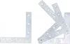 BGS DIY 4 db-os acél konzol készlet, 100x100x15 mm (BGS 80923)