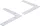 BGS DIY 2 db L-alakú lapos vas konzol 150x150x2 mm (BGS 80925)