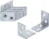 BGS DIY 12 db acél sarok konzol szett 25x25x15 mm (BGS 80943)