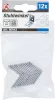 BGS DIY 12 db acél sarok konzol szett 25x25x15 mm (BGS 80943)