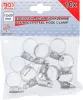 BGS technic Inox csőbilincs, 12x20 mm, 10 darab (BGS 8095-12x20)