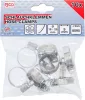 BGS technic Inox csőbilincs, 16x25 mm, 10 darab (BGS 8095-16x25)