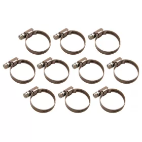   BGS technic Inox csőbilincs, 30x45 mm, 10 darab (BGS 8095-30x45)