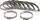 BGS technic Inox csőbilincs, 50x70 mm, 10 darab (BGS 8095-50x70)