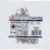 BGS DIY Univerzális csavar T10 (Torx) meghajtással, 3 × 20 mm, horganyzott, 260 db (BGS 80990)