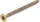 BGS DIY Univerzális csavar T20 (Torx) meghajtással, 4 × 50 mm, horganyzott, 125 db (BGS 80995)