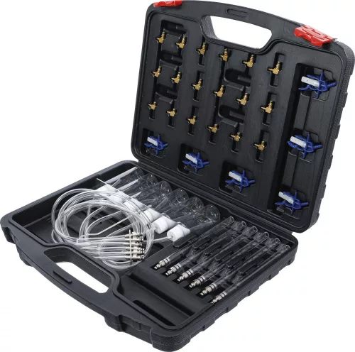 BGS DIY Közös nyomócső tesztelő készlet 24 adapterrel (BGS 8106)