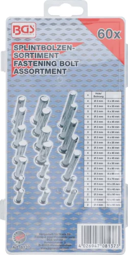 BGS technic Rögzítő csavar készlet 60 részes (BGS 8137)