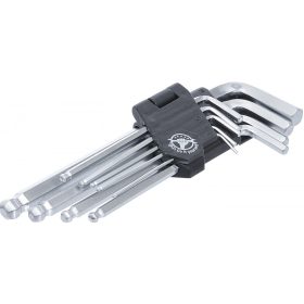   BGS DIY 9 részes gömb fejű Imbuszkulcs készlet, 1.5 - 10mm (BGS 815)