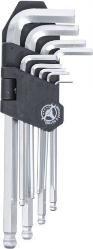 BGS DIY 9 részes gömb fejű Imbuszkulcs készlet, 1.5 - 10mm (BGS 815)