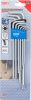BGS technic Torx készlet " L " profil  | extra hosszú | T-Star (Torxhoz) gömbfejjel T10 - T50 | 9 db. (BGS 819)