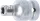 BGS technic 1/4" adapter biztosító golyóval 1/4" Bithez, 1/2" meghajtó (BGS 8201)