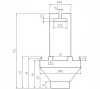 BGS technic Féltengely szerelő szerszám MB atego-hoz, 80-95 mm (BGS 8269)