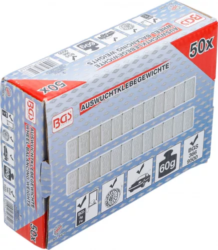 BGS technic Keréksúly 12x5 g, 50 db (BGS 8426)