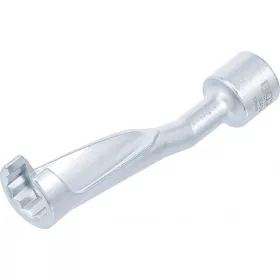   BGS technic Üzemanyag cső szerelő speciális kulcs 17mm, 1/2" BMW, Opel 2.5TD és Mercedes (BGS 8434)