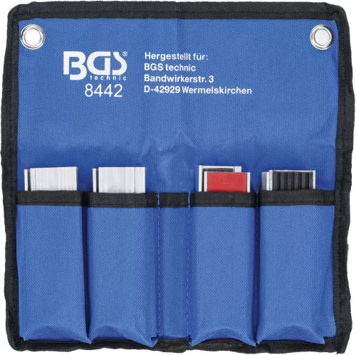 BGS technic 8 részes mágneses satupofa betét készlet (BGS 8442)