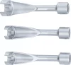 BGS technic Befecskendezőcső-kulcs készlet nyitott fejjel, 1/2”, 14 / 17 / 19 mm, 3 részes (BGS 8450)