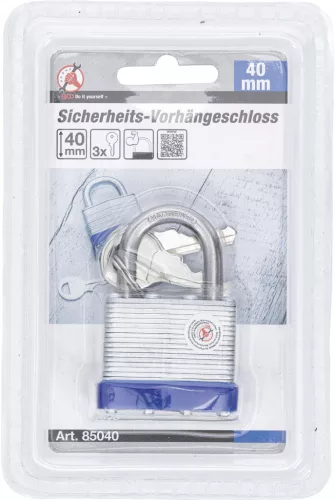 BGS DIY Biztonsági lakat, 40 mm (BGS 85040)
