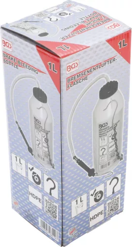 BGS technic Fék légtelenítő műanyag üveg (BGS 8519)