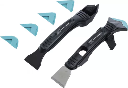 BGS DIY Szililkon fugaeltávolító és spatula készlet | 7 darabos (BGS 85209)