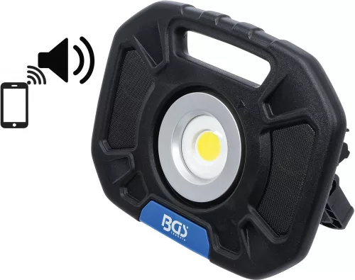 BGS technic COB-LED munkalámpa | 40 W | beépített hangszórókkal (BGS 85332)