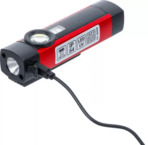 BGS DIY Alumíniumból készült COB-LED / UV kézi munkalámpa | 1 W (BGS 85349)