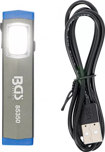 BGS technic COB-LED alumínium kézi lámpa, mini (85350)