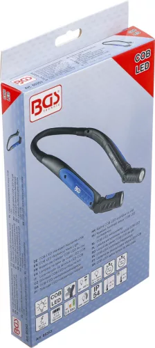 BGS technic Nyakban hordható akkus COB LED munkalámpa (85353)