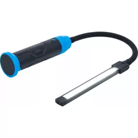   BGS technic COB-LED műhely ellenőrző lámpa | hattyúnyakkal (85354)