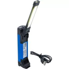   BGS technic Akkus hajlítható LED műhelylámpa 400 lm, 4 W, 2600 mAh, USB-C töltéssel (BGS 85356)