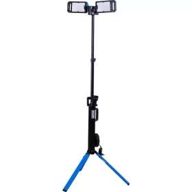   BGS technic LED munkalámpa állvánnyal, dupla fejű hibrid reflektor 5000 lm fényerővel, IP65 védelemmel (85360)