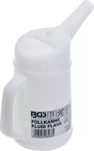 BGS technic Olaj és akkumulátor folyadék beöntő edény, 1 literes (BGS 8568)