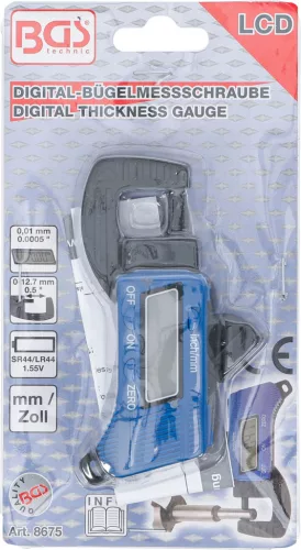 BGS technic Digitális mikrométer (BGS 8675)