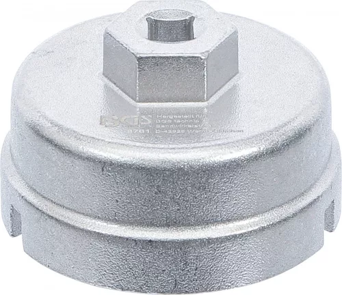 BGS technic Olajszűrő leszedő kupak Toyota / Lexus, 64.5 mm x P14 (BGS 8761)