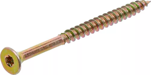 BGS Facsavar részmenettel, Torx T25, süllyesztett fejű, 6,0 × 80 mm, 100 db / 1 kg (BGS 88031)