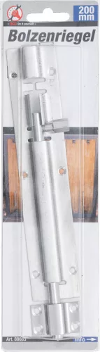 BGS DIY Csapos tolózár | nemesacél | 200 mm (BGS 88083)