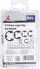 BGS DIY 94 részes rögzítő gyűrű (E-gyűrű) készlet, 3-15 mm (BGS 88174)