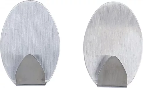 BGS DIY 2 részes rozsdamentes akasztó készlet, teherbírás max. 1 kg (BGS 88230)