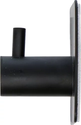 BGS DIY Törölközőakasztó készlet | fekete | öntapadó | 6 darabos (BGS 88240)