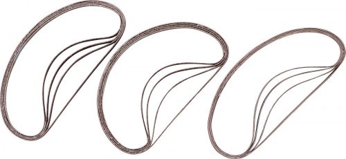 BGS technic 12 darab csiszolószalag, 10 x 330mm, használható a BGS 8853 pneumatikus szalagcsiszolóhoz (BGS 8853-1)