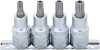 BGS technic 4 részes biztonsági Torx bit dugókulcs készlet, fúrt, 1/2", T40-T55 (BGS 8885)