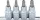 BGS technic 4 részes biztonsági Torx bit dugókulcs készlet, fúrt, 1/2", T40-T55 (BGS 8885)