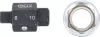 BGS technic Dugófej olajleeresztő csavarhoz, 4 pontos, 8 és 10mm, 1/2" (BGS 8991)
